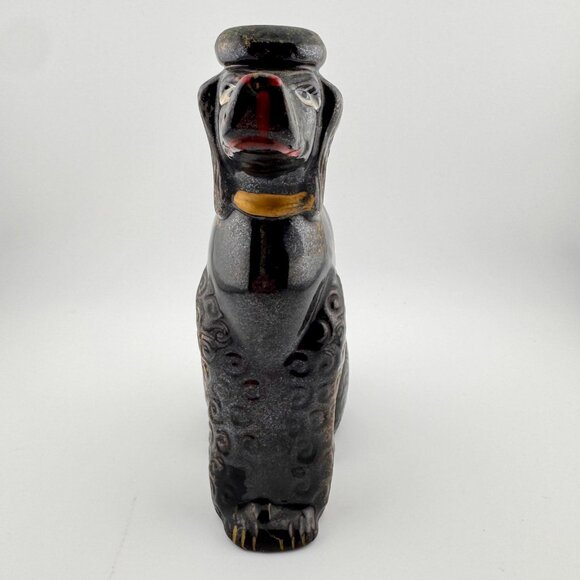 Vintage Ceramic Poodle Pen & Letter Holder 1950s MCM - Picture 2 of 7